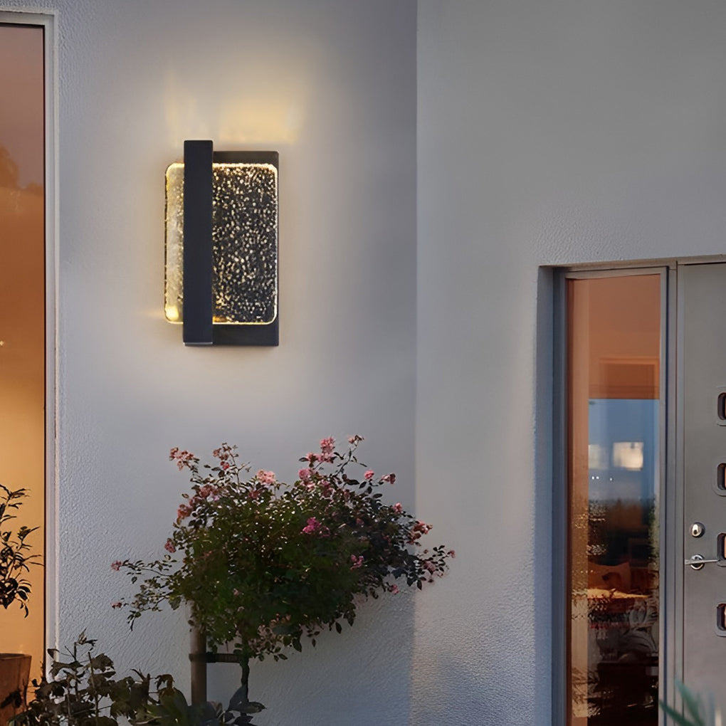 Kristall Vattentät Utomhus Vägglampa - Järn Sconces Belysning Carvallo