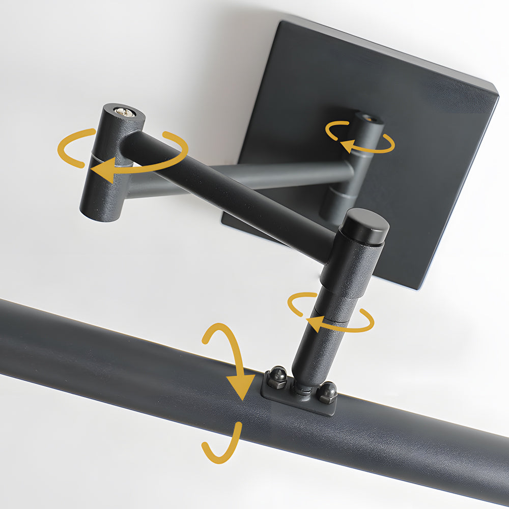 Badrums ljusskena Justerbar Matt LED Armatur Carvallo