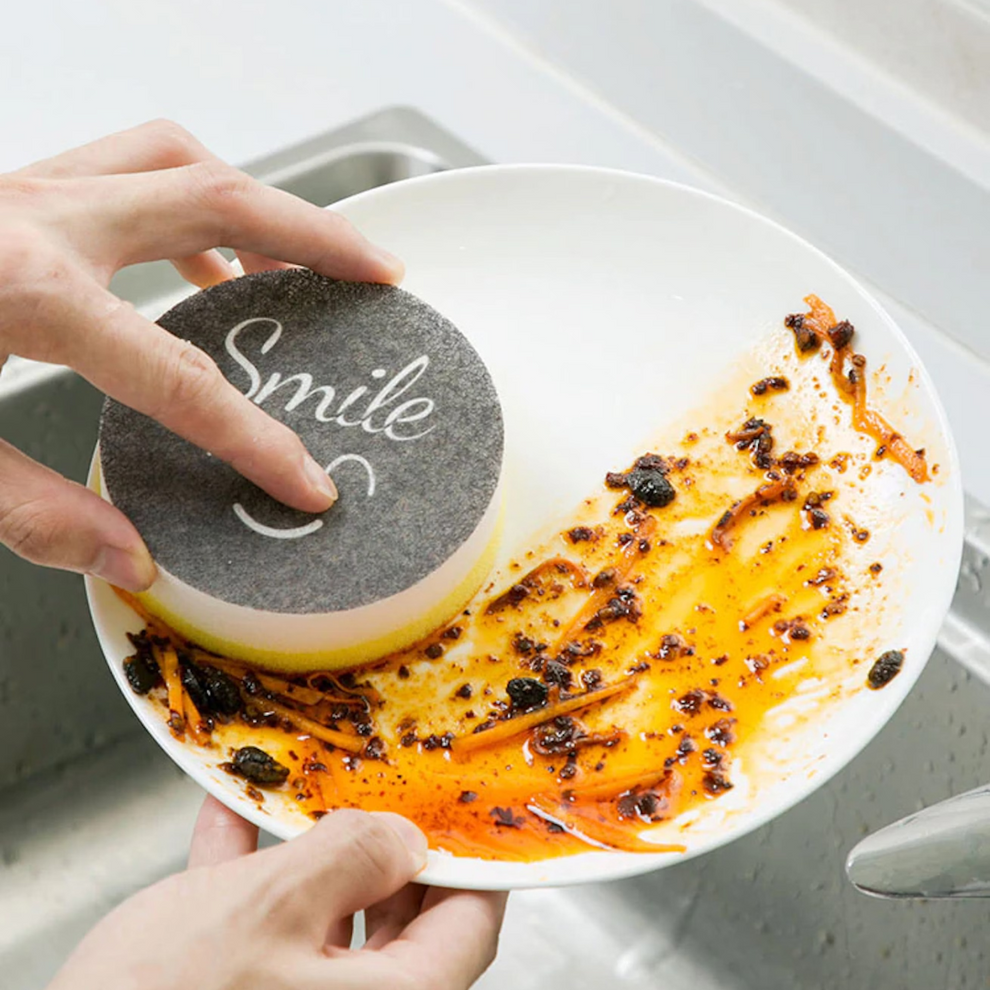 ScrubMaster – Set med 4 roliga kökssvampar för enkel diskning Carvallo