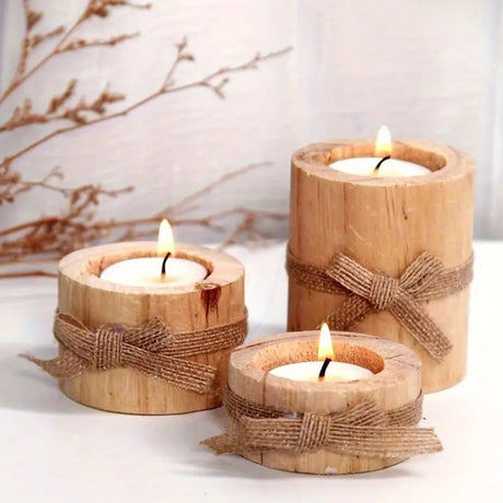 Natural Harmony Bamboo Ljushållare – Set med 3 MILA Sverige