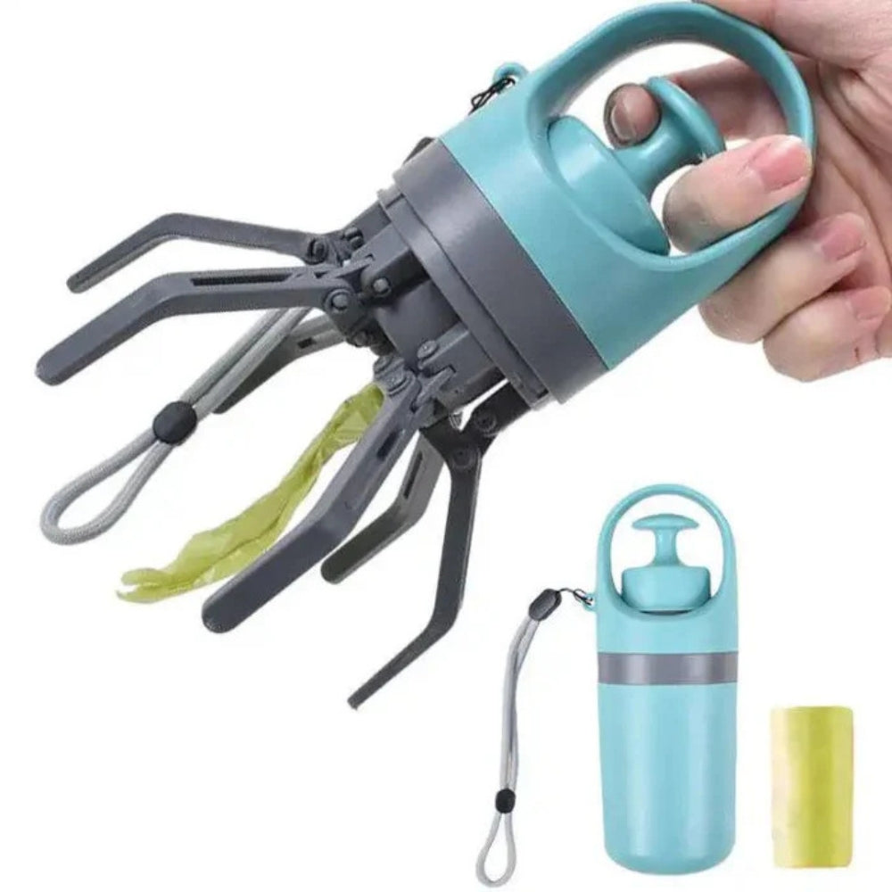 PawPull - Kompakt hundavfallsöppnare med automatisk draghandtag och bärrem Carvallo