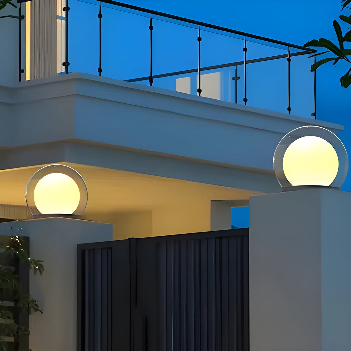 Utomhus-COLUMN lampa - Elegant utomhusbelysning för gård och trädgård Carvallo