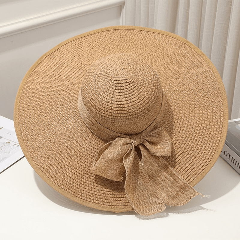 Strandhatt Solhatt Dam-Personligt-BB-Khaki-Hemnix