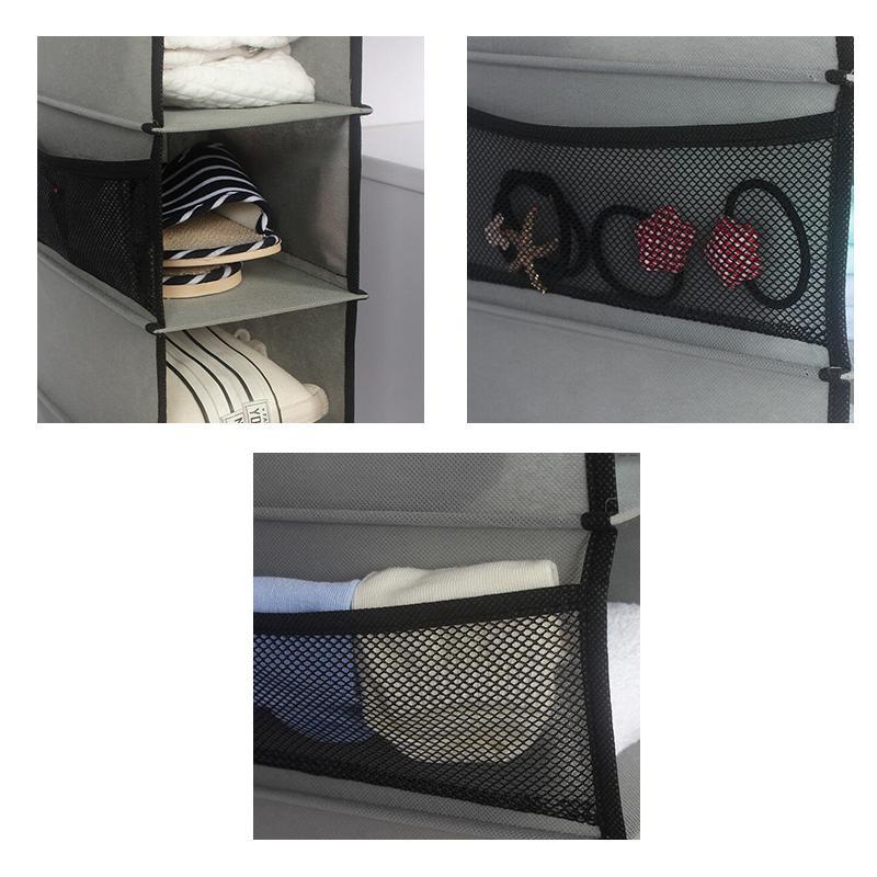 Carvallo - 10 sektioner skor klädesorganisatör Carvallo