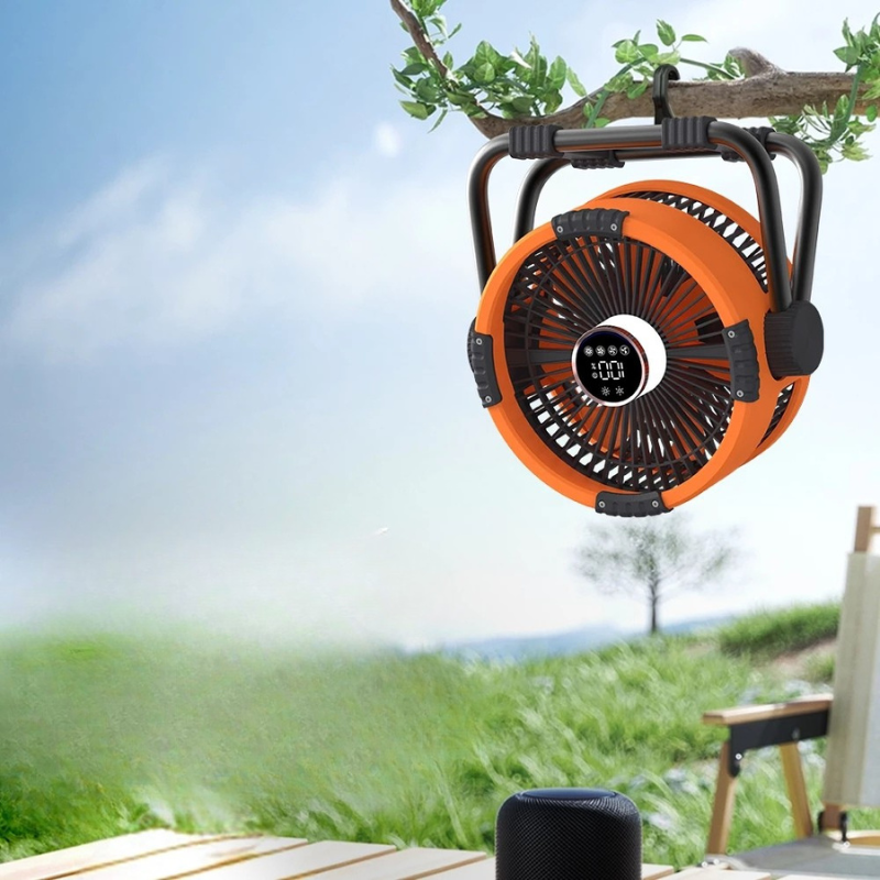 BreezeMate – Uppladdningsbar bärbar bordsfläkt MILA Sverige