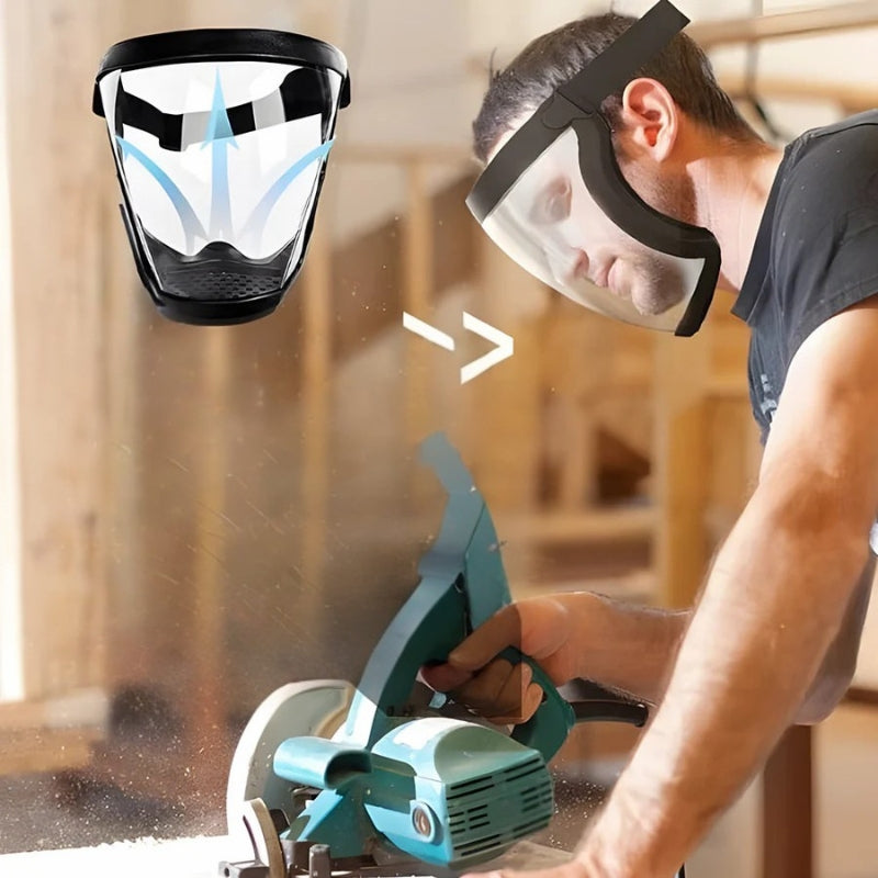 ShieldGuard – Hela ansiktskyddet med klart sikt Carvallo