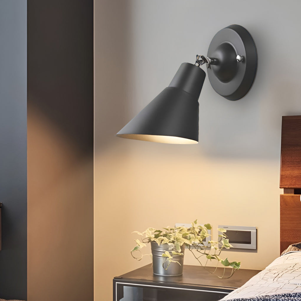 Justerbar modern väggsconce belysning plug-in vägglampa armatur Carvallo