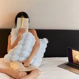 Rabbit Faux Fur Kuddöverdrag Carvallo