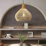 BistroBeam Light - Modern Rattan- taklampa Carvallo