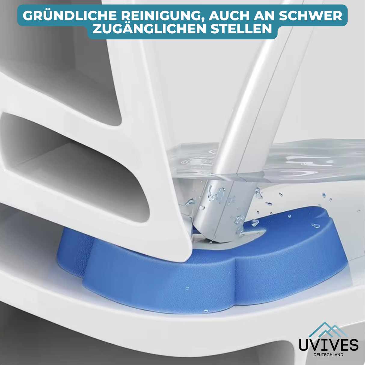 Carvallo – Hygieniskt ren toalett utan skrubbning Carvallo