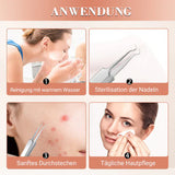 Carvallo Set PureSkinX | Precise & Hygienic | Stainless Steel Tools for Clear Skin Carvallo