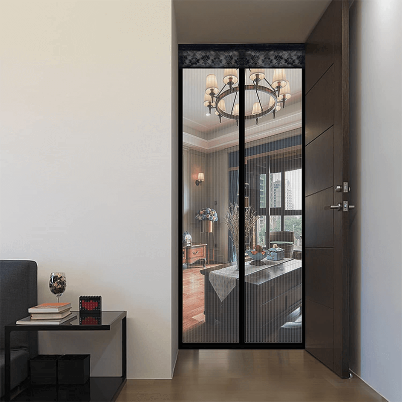 Magnetisk Myggnät för Dörr med Automatisk Stängning | Insektsnät med Magnetlås – Myggskydd för Altan, Balkong & Entré (Flera Storlekar)-Kök-BB-Hemnix