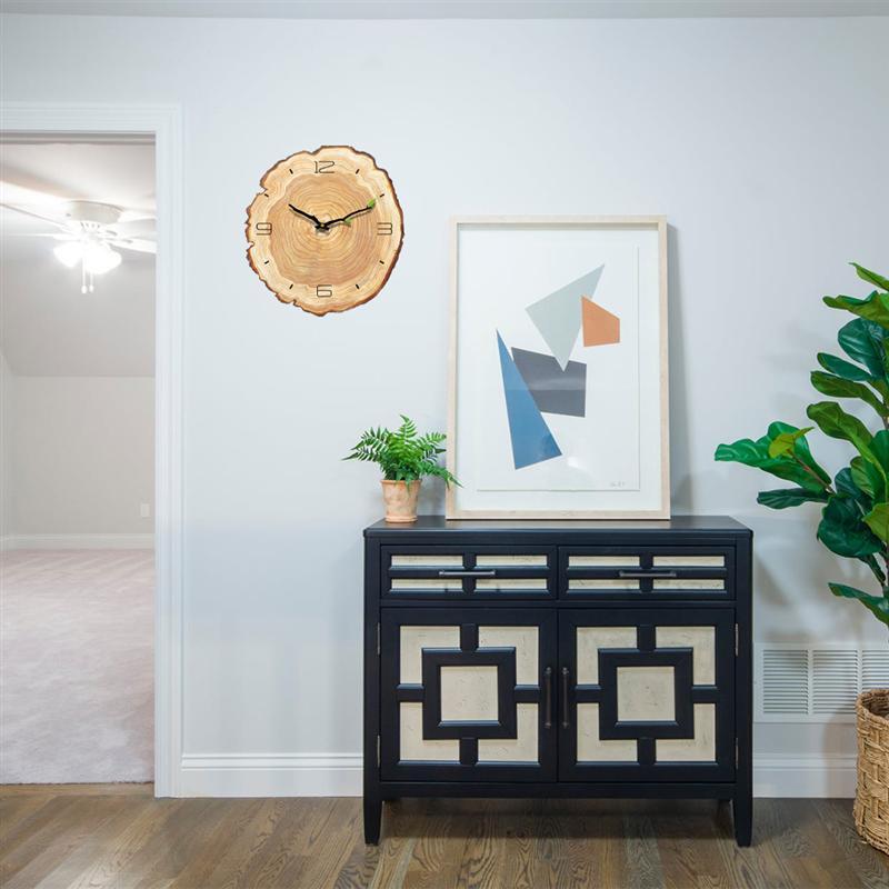 Carvallo - Träväggur med årsringsdesign för tidlös elegans Carvallo