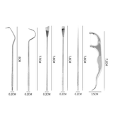 Tandpetarset i Rostfritt Stål Återanvändbart-Tandvård-BB-Hemnix