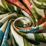 Monstera Leaves Bomullsduk Carvallo