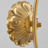 Elegant Koppar Glas Vägglampa Carvallo