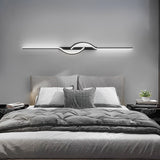 Vägglampa Modern Svart Aluminium LED Armatur Carvallo