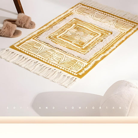 Lustre Fringe Bohemisk Matta Carvallo