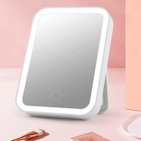 Bärbar LED-Sminkspegel-Personligt-BB-Hemnix