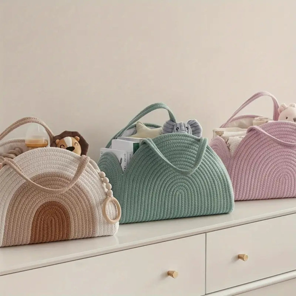 Neutral Ton Babyförvaringsorganisatör Carvallo