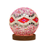 Sferisk LED Dimbart Glasinspirerat Bohemisk Barock Bordslampa Carvallo