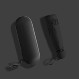 Kompakt Hopfällbart Paraply-Personligt-BB-Svart-Hemnix