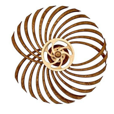 Carvallo - Hypnotisk kinetisk väggkonst för fascinerande inredning Carvallo