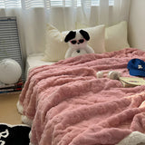 Snugglefilt med blommönster Carvallo