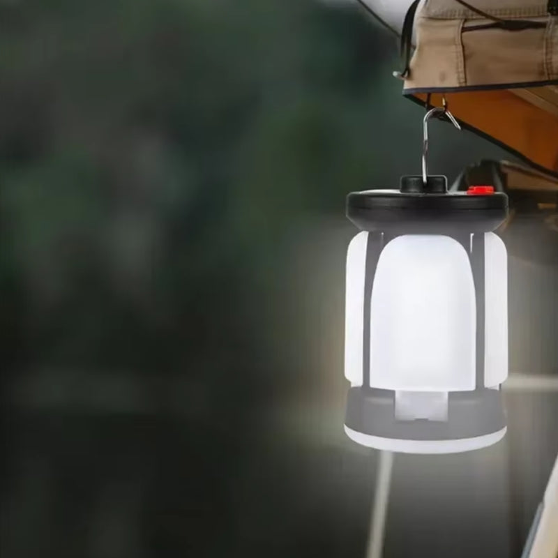 Carvallo – Vattentät LED campinglampa med solcellsladdning Carvallo