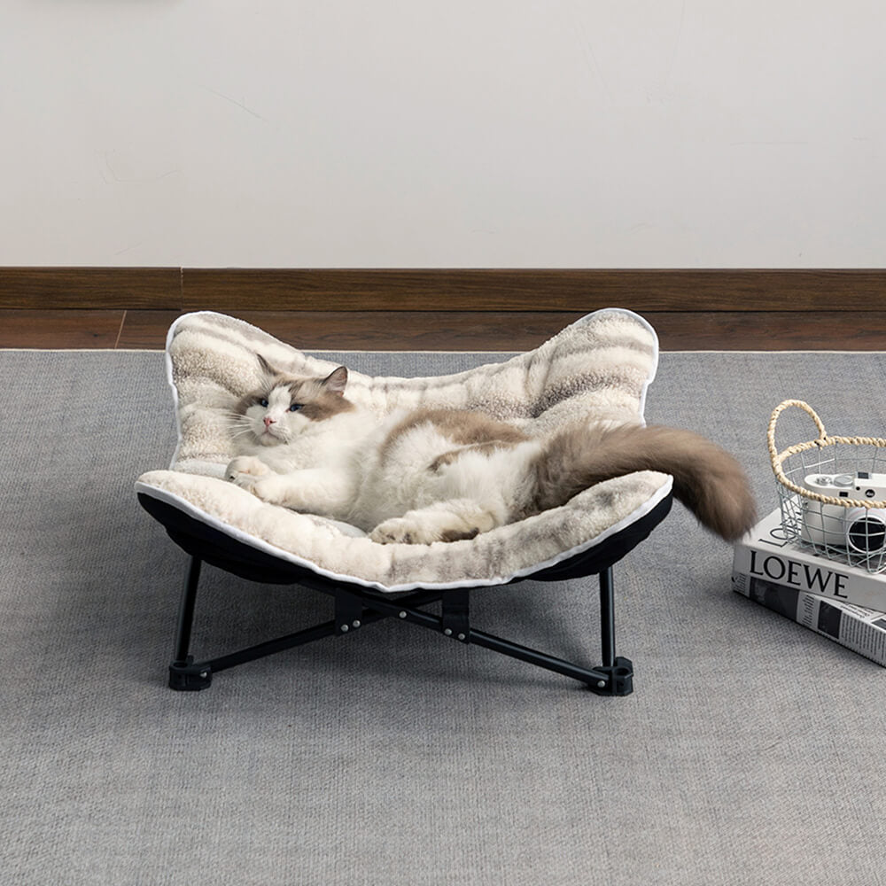 Bärbar upphöjd hundsäng Fällbar Andningsbar Polyester för inomhus- och utomhusbruk Carvallo