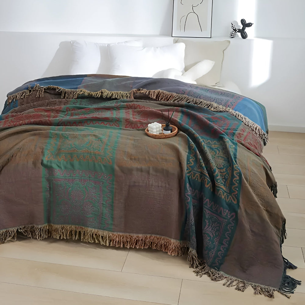 Mandala Fringad Kasttraste Carvallo