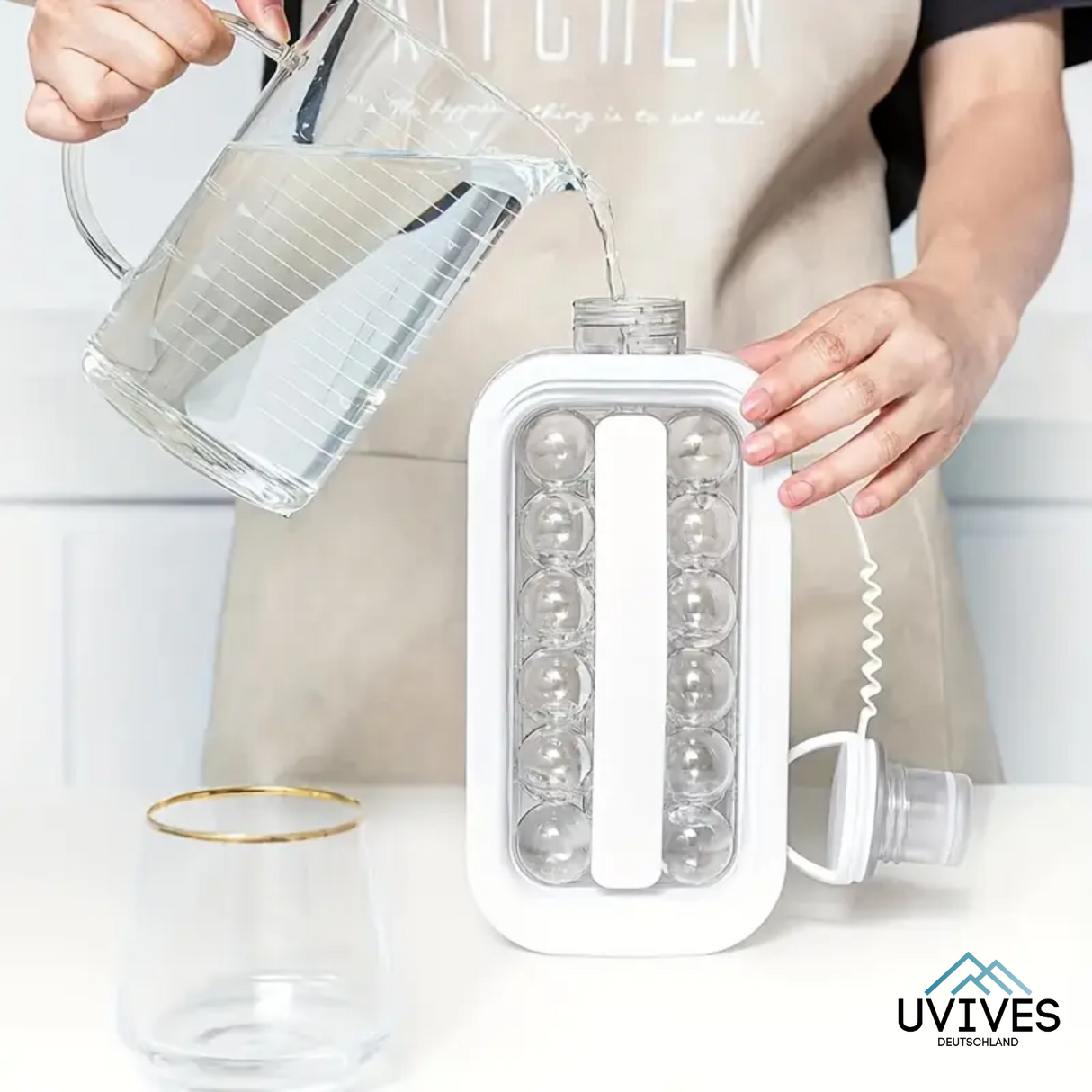 Carvallo – Den stiliga glasskule-maskinflaskan! Carvallo