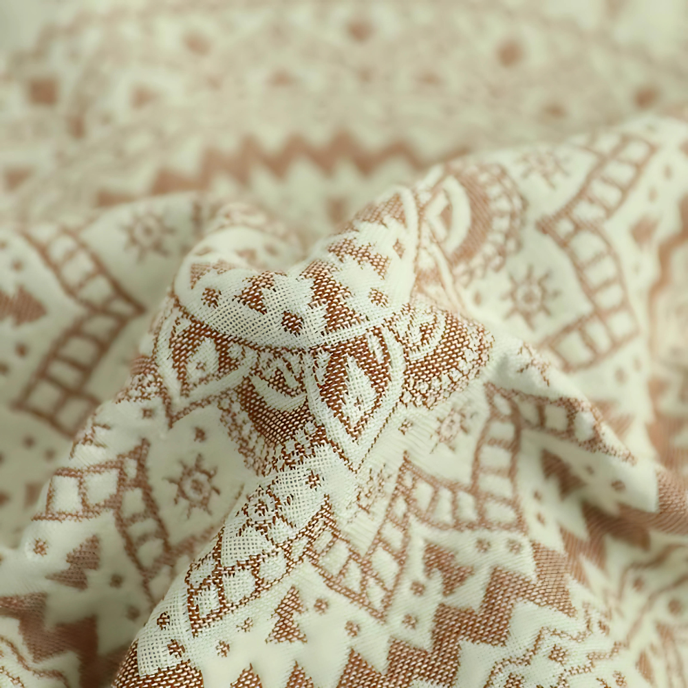 Lyxiga bomullsgaffelpåslakan – Mandala-mönster (Set om 2) Carvallo