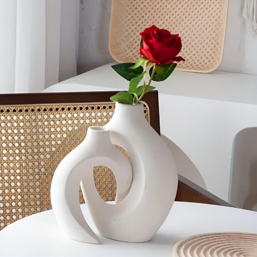 Unity Vase Duo | Modern Abstrakt Keramik Carvallo
