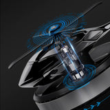 Carvallo - Rotating helikopter luftfriskare soldriven aromaterapi för bilar Carvallo