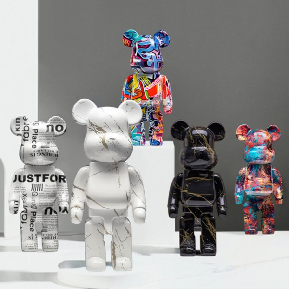 Bear Street Art Figur MILA Sverige