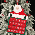 Nedräkning Jul Adventskalender i Tyg - Jultomte 24 Dagar-Jul-BB-Hemnix