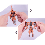 Dynamisk Transformativ Robotbil - Optimus Leksak, 1-stegs Förvandling, Robot & Dinosaurie Actionfigur för Pojkar-Fordon-BB-Hemnix
