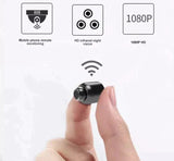2-pack mini WiFi-säkerhetskameror - Trådlös HD-nattseende för barn- och husdjursövervakning MILA Sverige