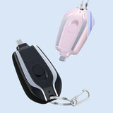 PowerLink – Kompakt nyckelringsladdare med snabb aktivering och inbyggd laddkontakt Carvallo