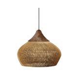 BistroBeam Light - Modern Rattan- taklampa Carvallo