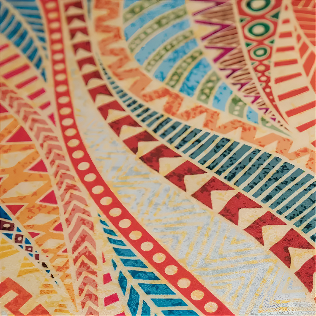 Vintage-inspirerad tuftad golvkudde Carvallo