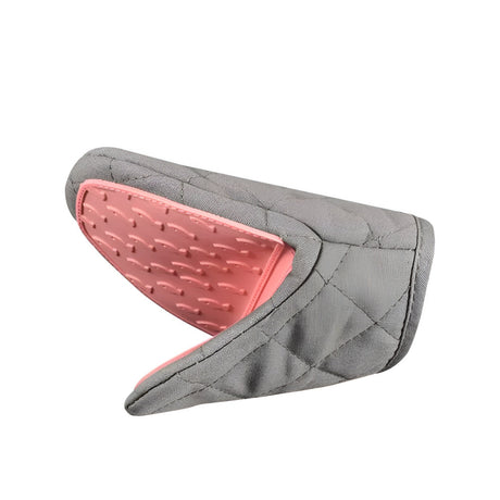 Silicone padded heat-resistant oven mitts Carvallo