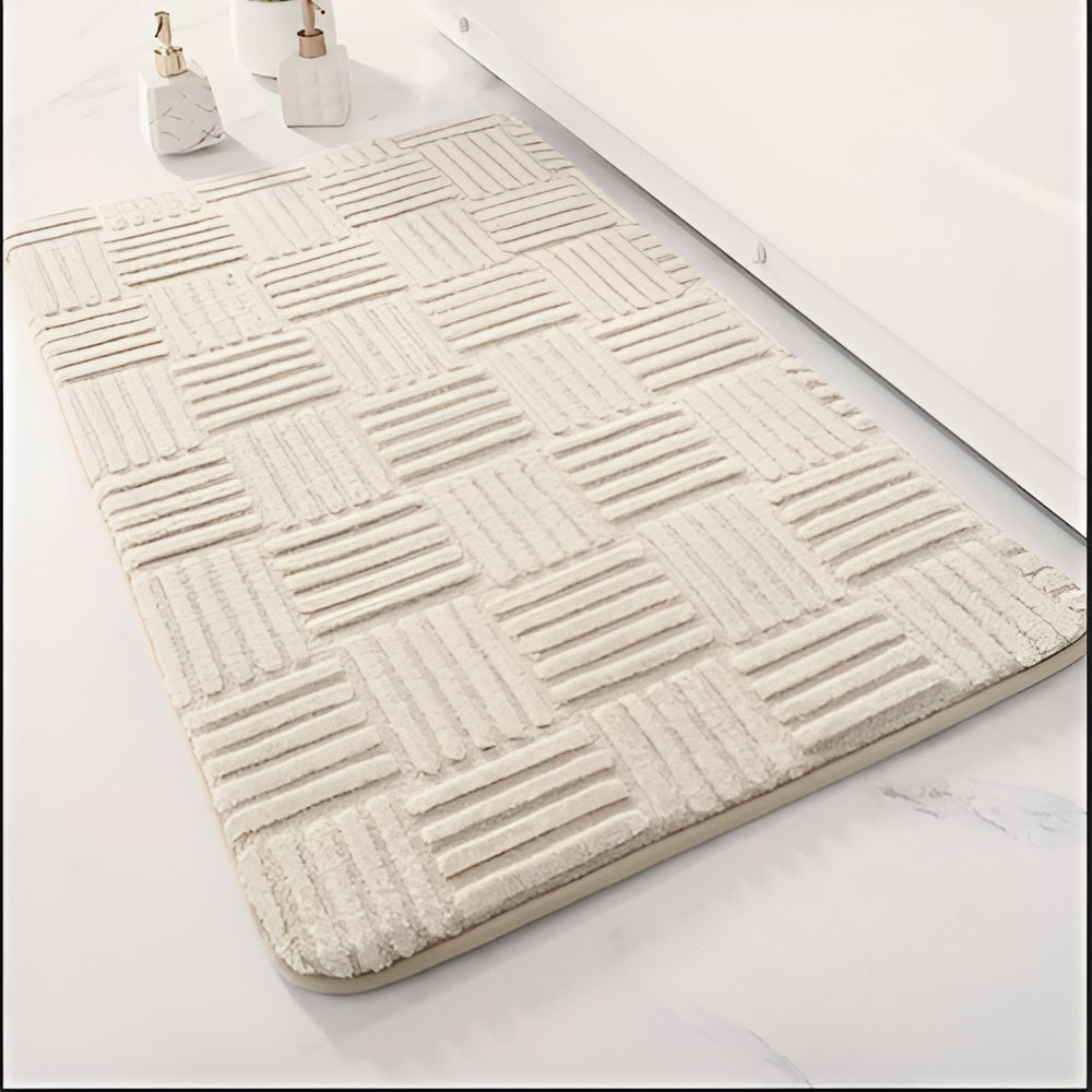 Vivid Grid Absorberande Badmatta Carvallo