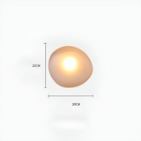 LED Vägglampa i Kieselstein Design – Dekorativ nordisk design för vardagsrum och hall Carvallo