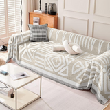 Geometrisk bohemisk stil sofföverdrag - Modern, stilfull och hållbart soffa skydd Carvallo