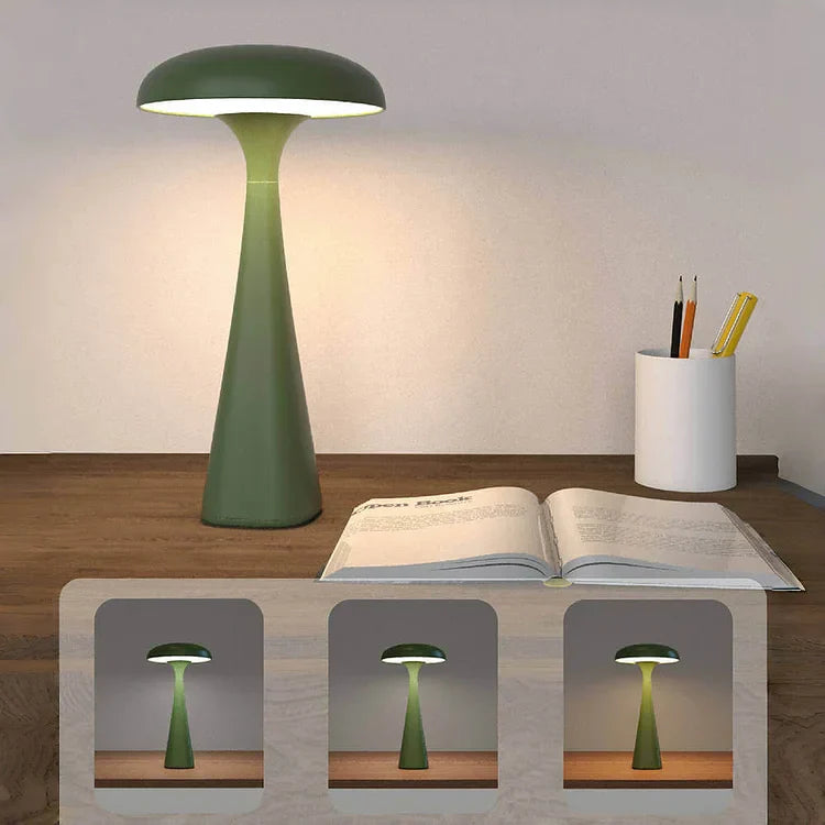 MushroomGlow - Elegant stilren LED bordslampa med belysning som kan anpassas Carvallo
