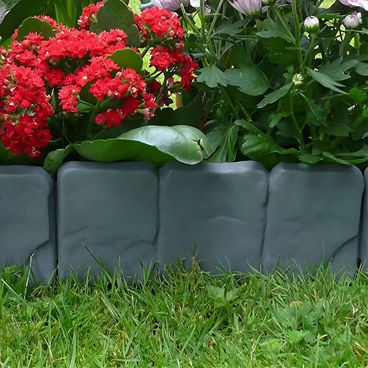 EcoEdge Zaun – Fällbar Trädgårdsstaket i Patchwork-stil Carvallo