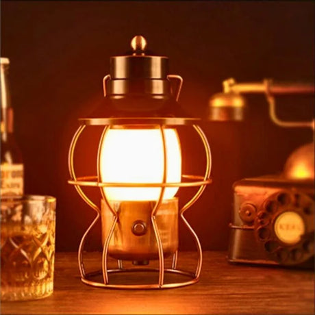 Campinglampa | Uppladdningsbar vattentät LED-lampa för utomhusbruk Carvallo