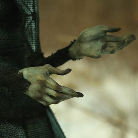 Gotiska häxstatyer – Spöklik Halloween-skulpturkonst för hemsökt och mörk heminredning MILA Sverige